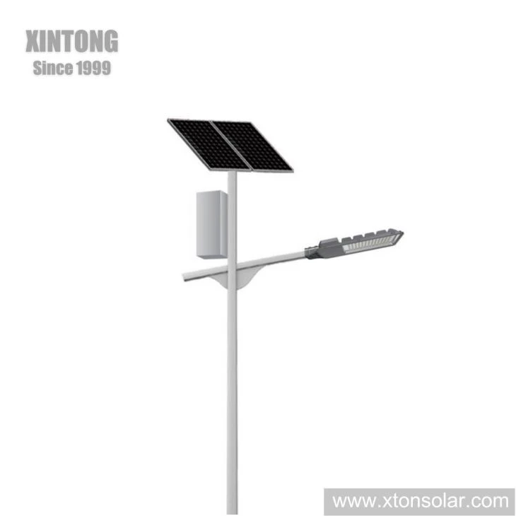 ISO Certified Solar Street Lamp 30W-120W Hang Battery